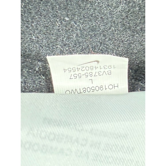 Nike Dri Fit Boys Hoodie Pullover Blue Neon Green Athletic Gym Sportswear Size L - Picture 6 of 6